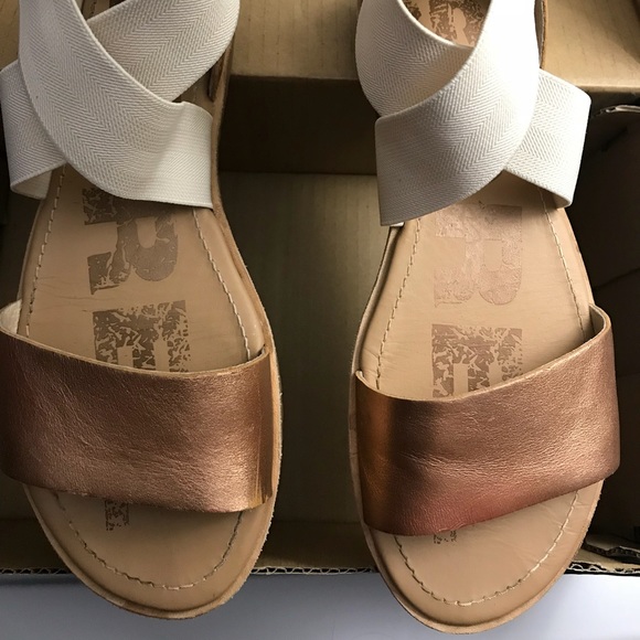 sorel rose gold sandals